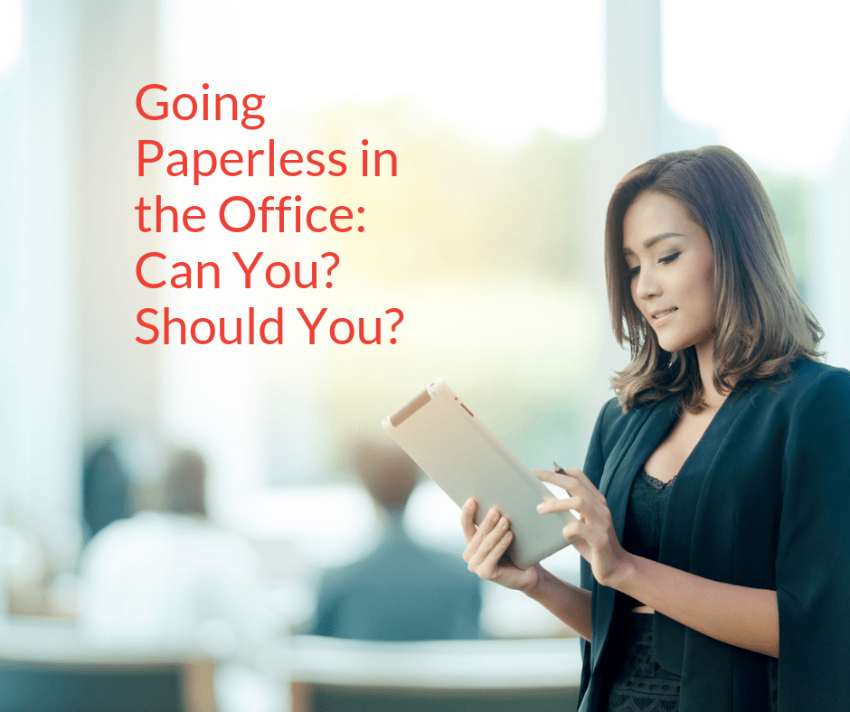 Going Paperless in the Office: Can You? Should You? | SOS