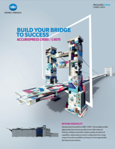 Image of a Bridge Made of Print