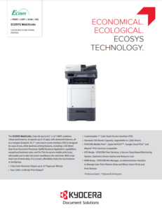 Ecosys M6635cidn Color Multifunctional Printer