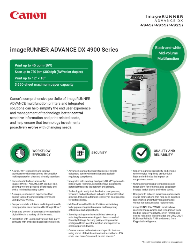 Canon Printers and Copiers Superior Office Solutions Canon Printers and Copiers Superior Office Solutions